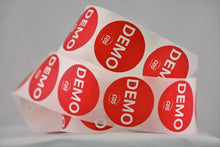 CDS Red DEMO Stickers