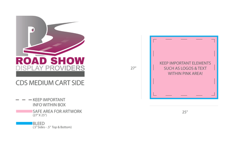 CDS Medium Cart Side Graphics